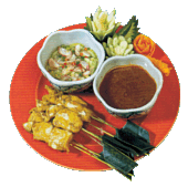 Brochettes de Satay