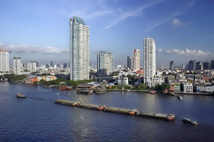 Chao Phraya et canaux de Bangkok