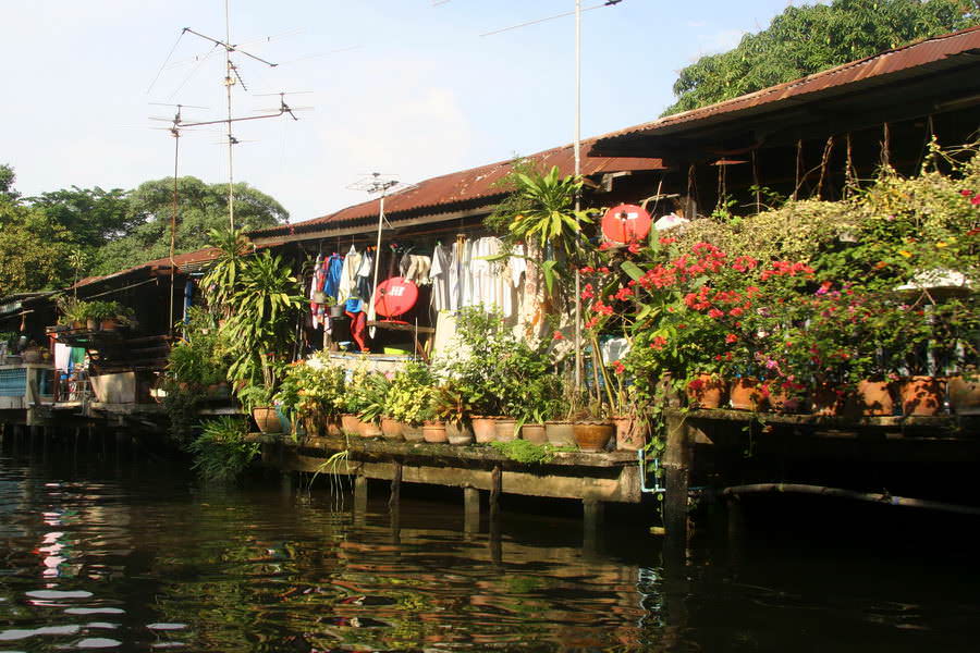 Chao Phraya et canaux de Bangkok