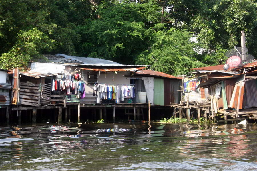 Chao Phraya et canaux de Bangkok