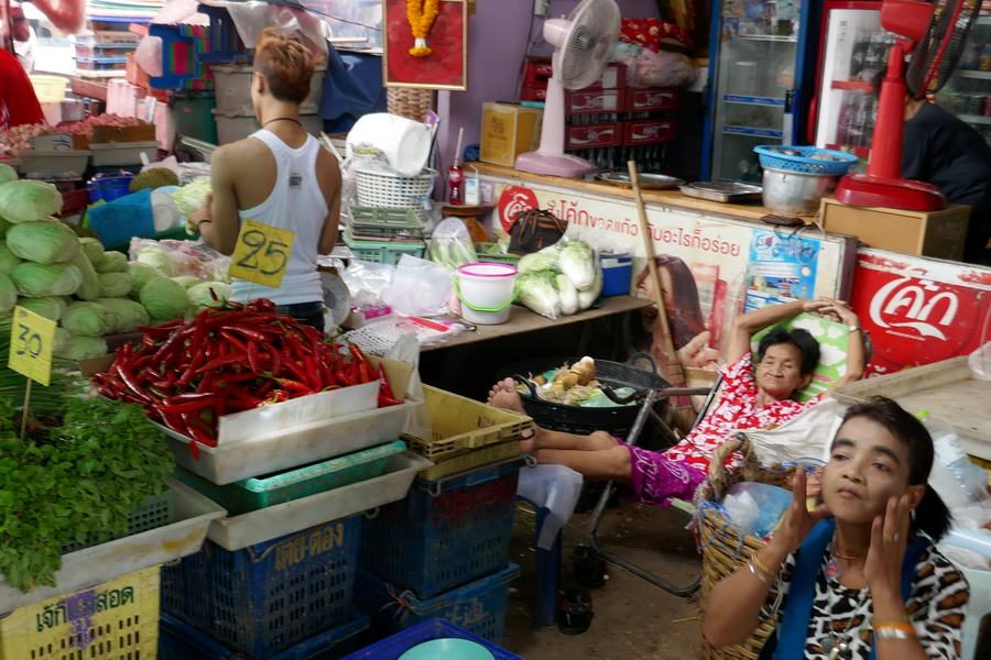 Les marchés de Bangkok