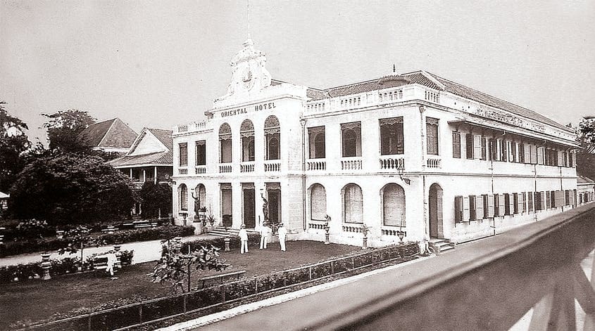 Un palace à Bangkok : le Mandarin Oriental