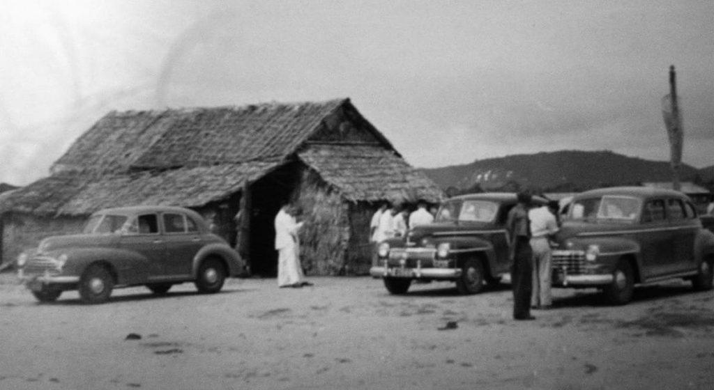L'aéroport de Phuket dans les années 1950.