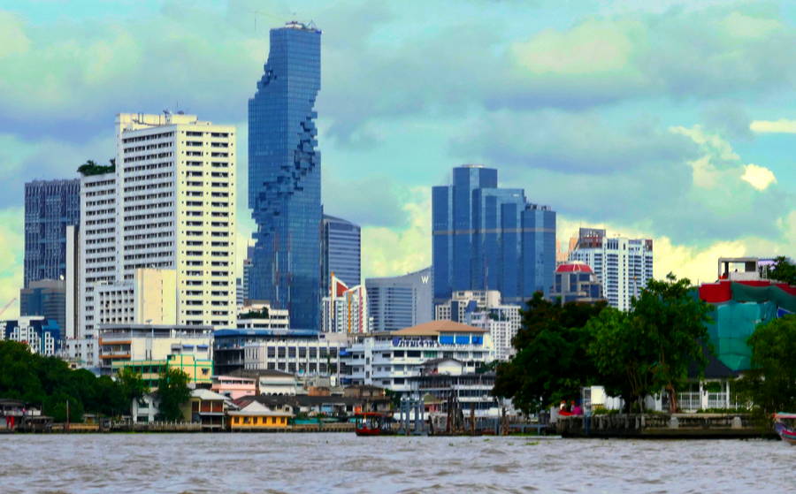 Le fleuve Chao Phraya à Bangkok