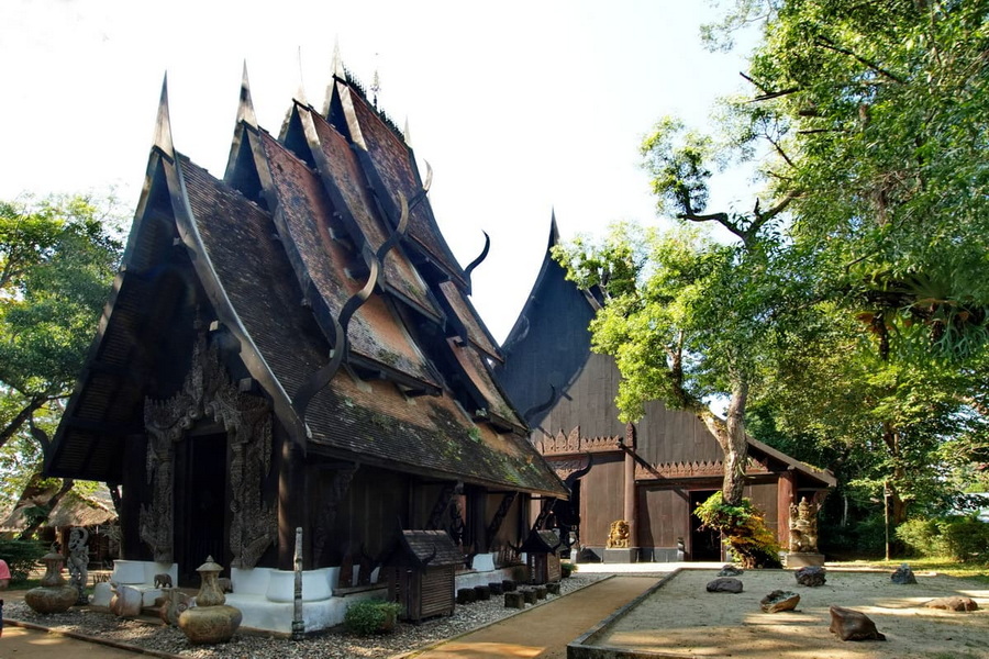 La Maison Noire à Chiang Rai (Musée Baandam)