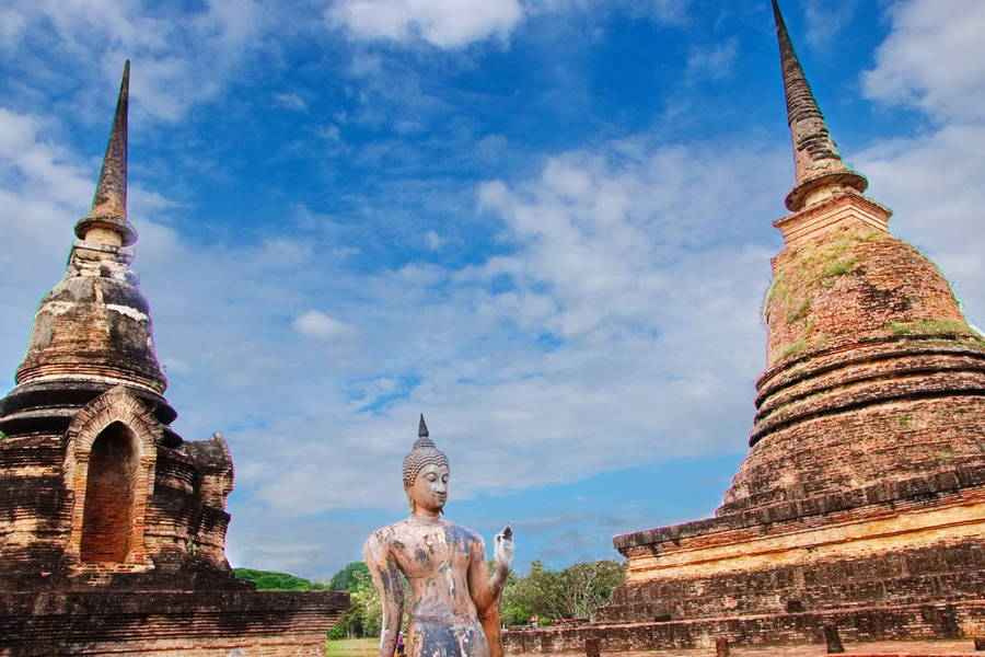 A voir à Sukhothai : Wat Sa Si